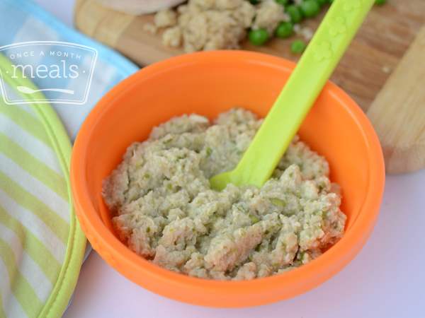 Chicken Peas and Quinoa Puree Baby Food