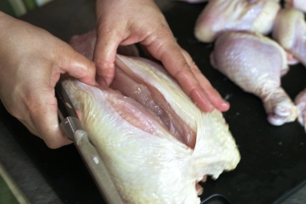 How to Cut a whole Chicken