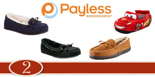 payless shoes slippers