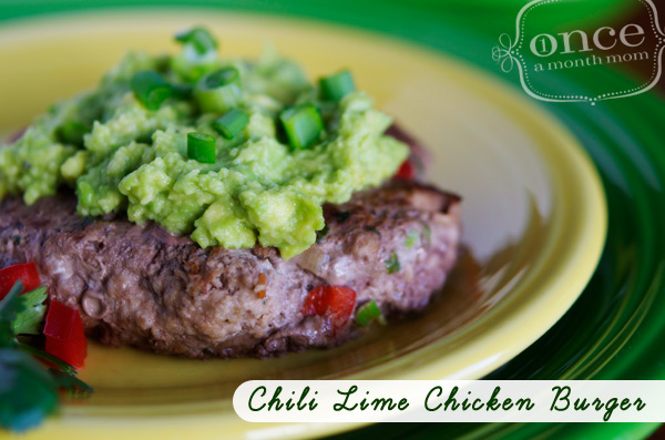 Freezer Chili Lime Chicken Burger Better Than the Freezer Aisle