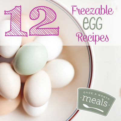 Freezable Egg Recipes
