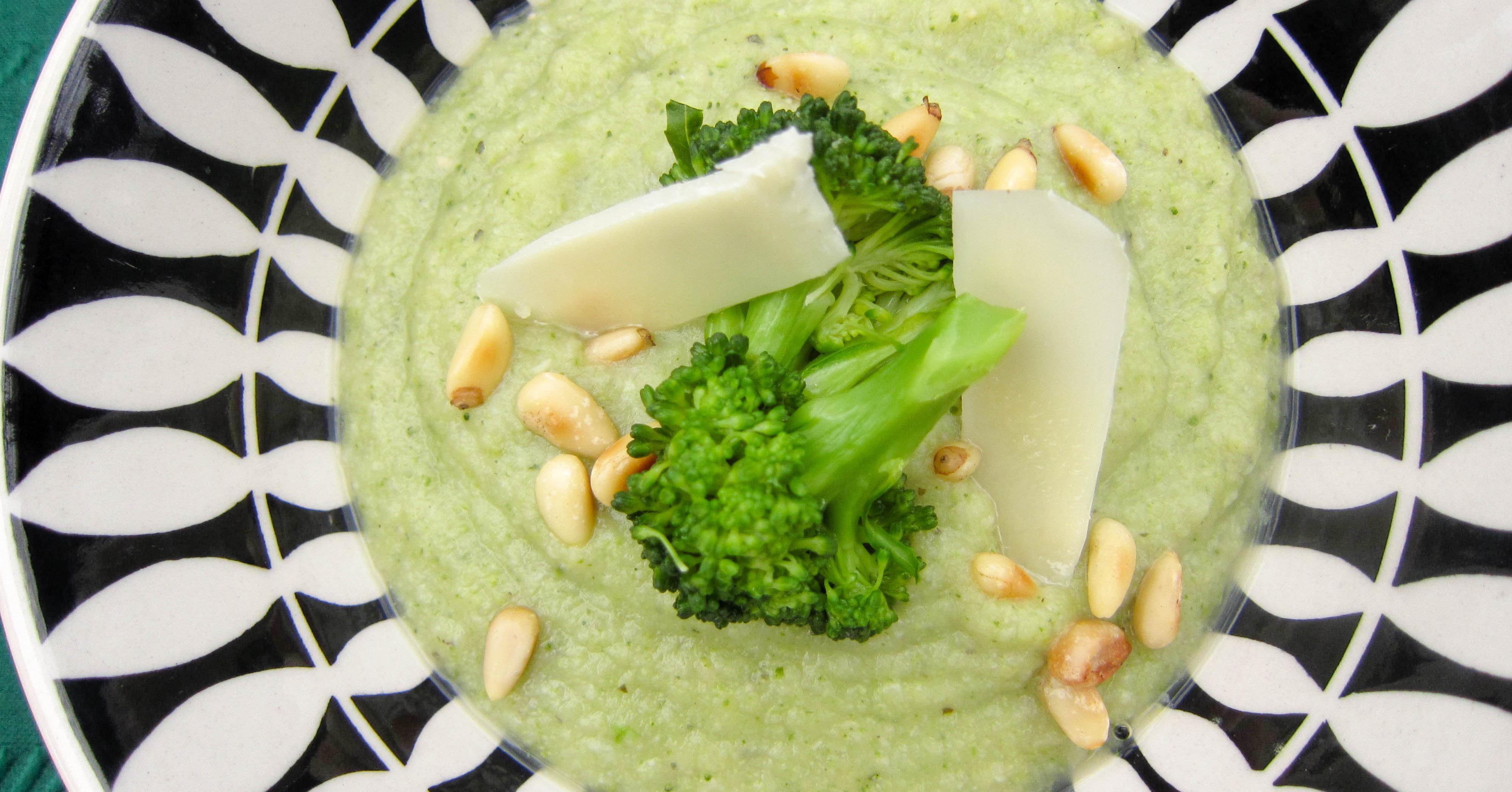 Clean Eating Broccoli Soup Vegetarian Lunch Version Once A Month Meals