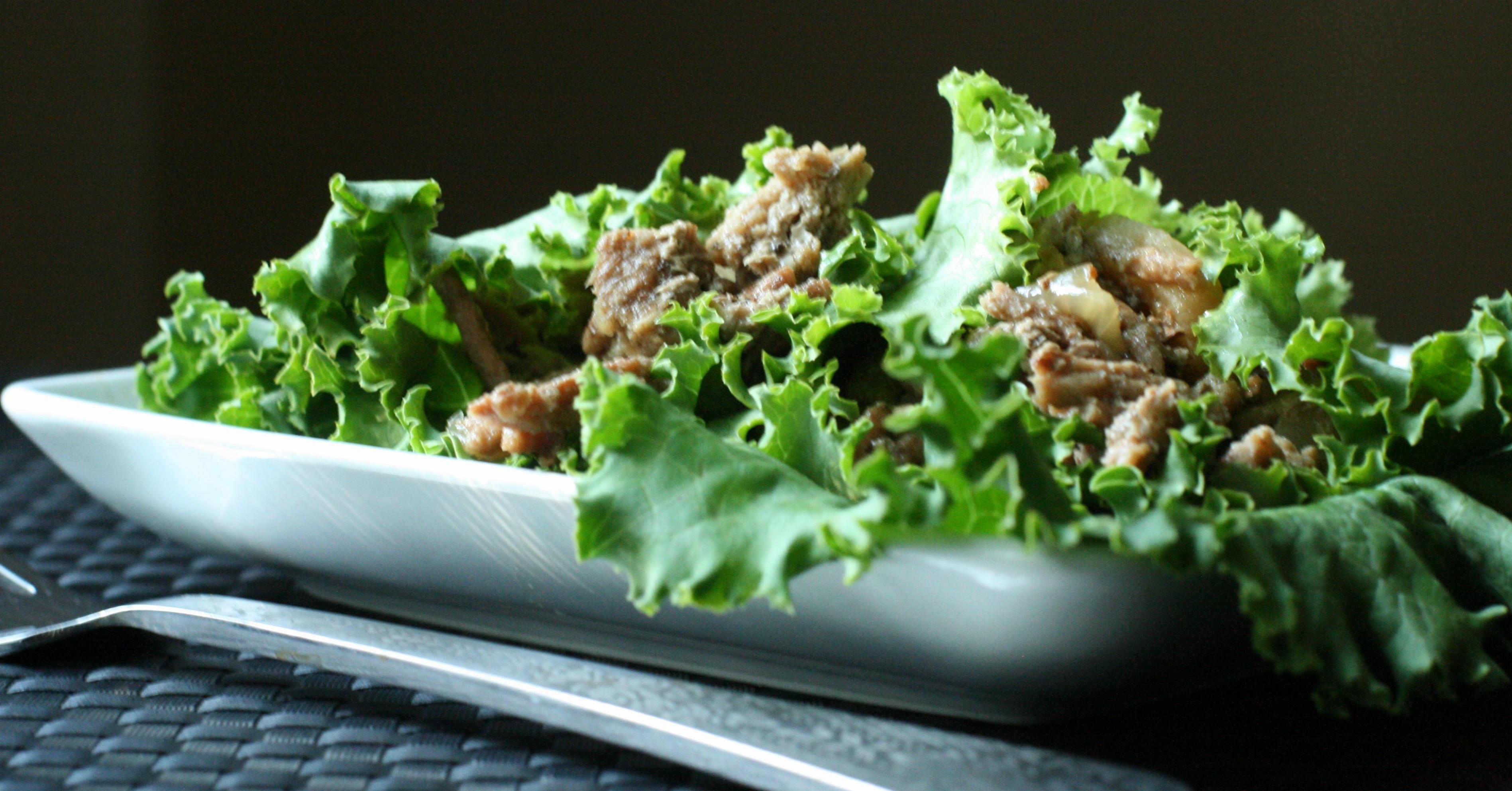 Slow Cooker Paleo Chicken Lettuce Wraps - Ready to Eat Dinner | Once A Month Meals