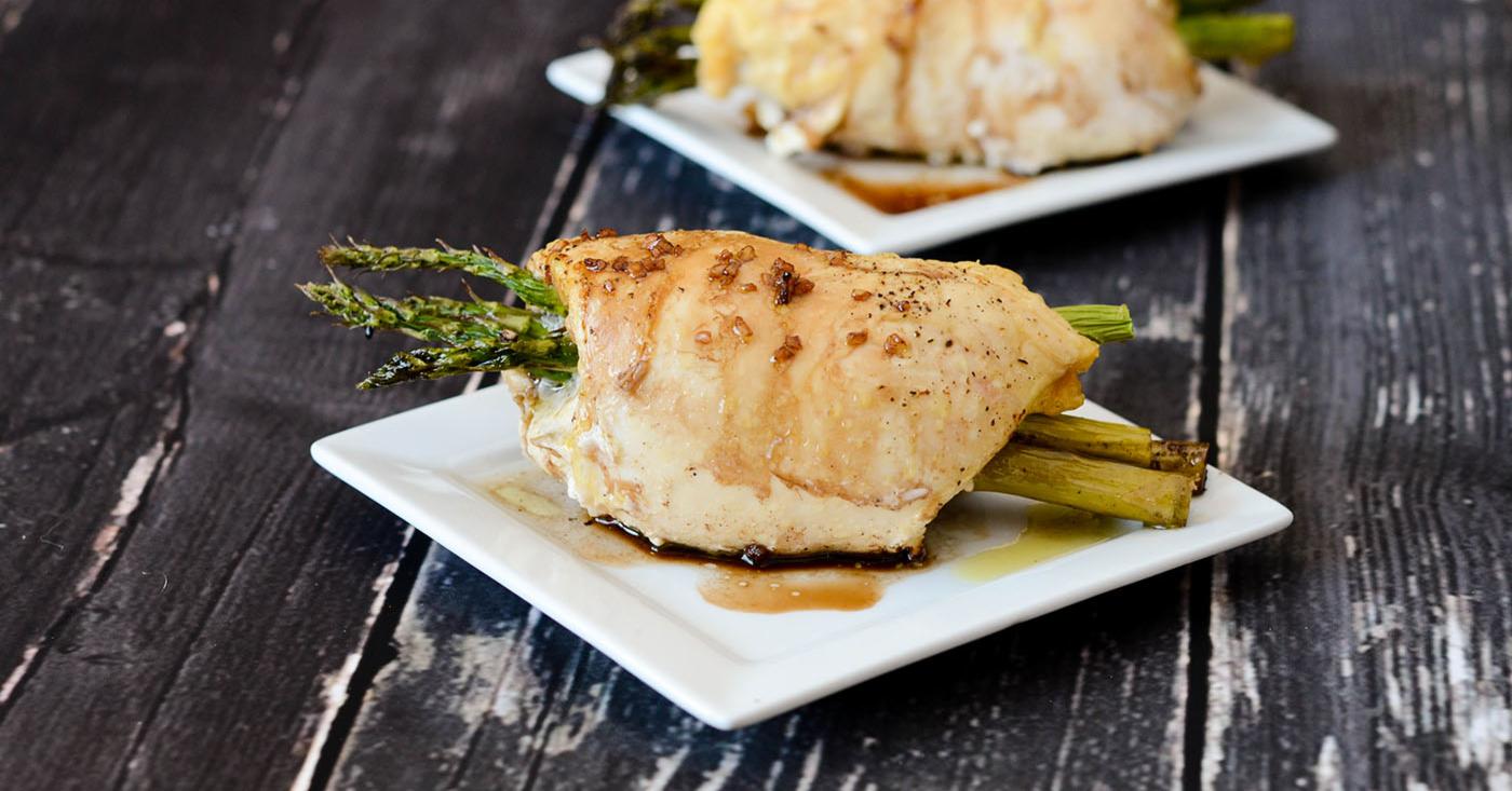 Instant Pot Asparagus Stuffed Chicken Breasts | Once A Month Meals