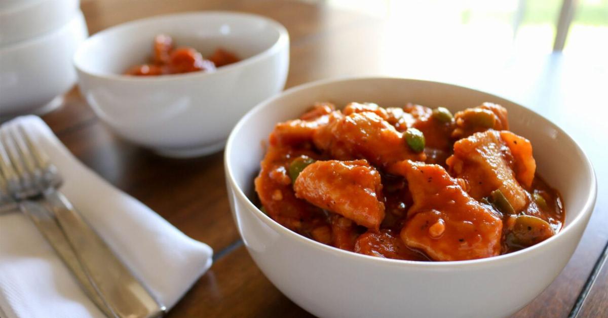 Better Than The Freezer Aisle: PF Chang's Spicy Orange Chicken- Dinner ...