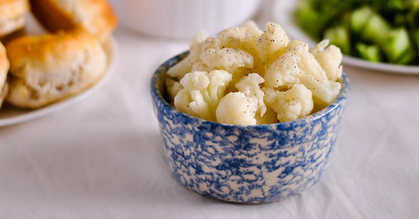 Instant Pot Simple Side: Cauliflower - Ready to Eat | Once A Month Meals