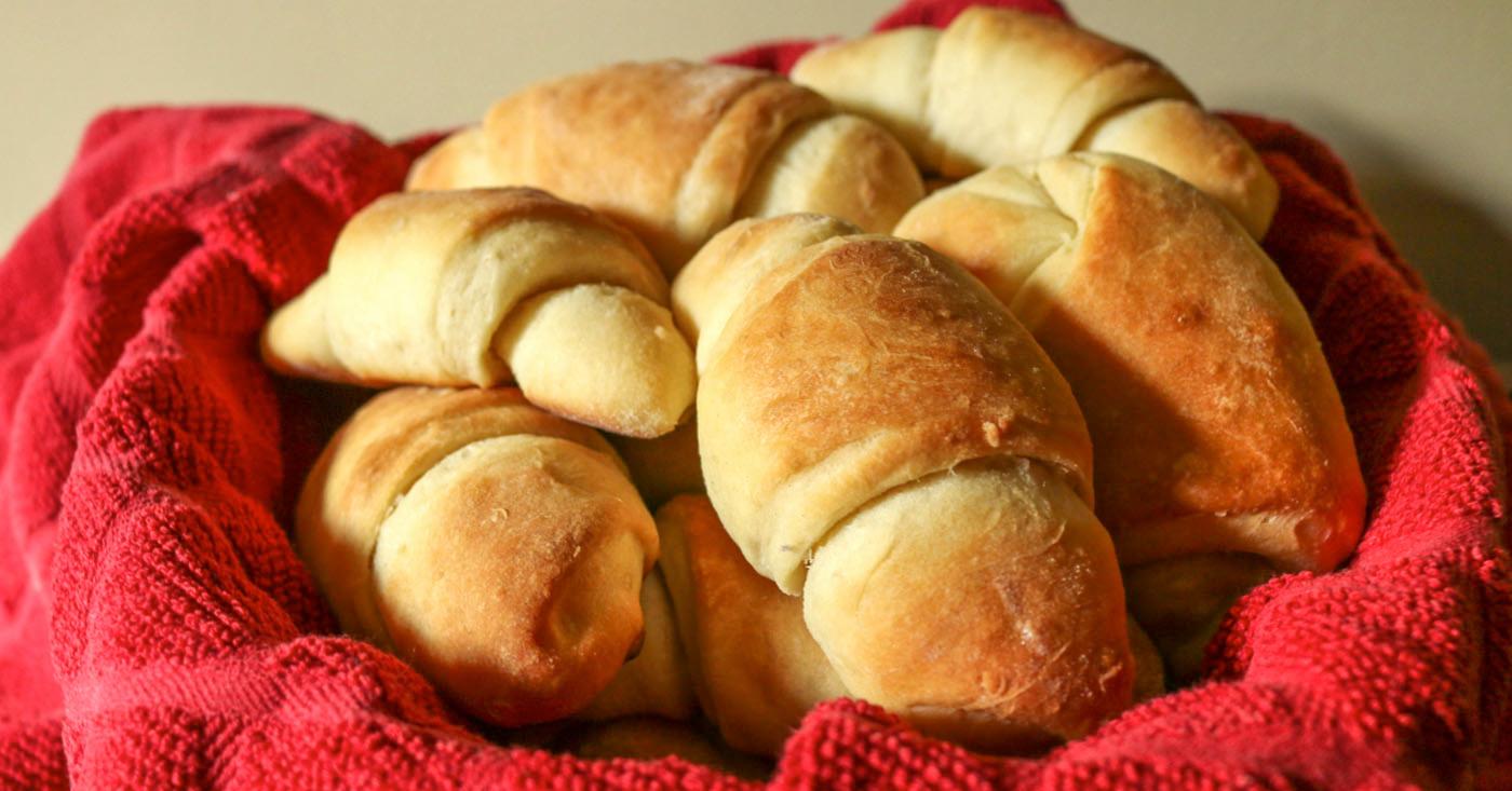 Make Ahead Butterhorn Dinner Rolls