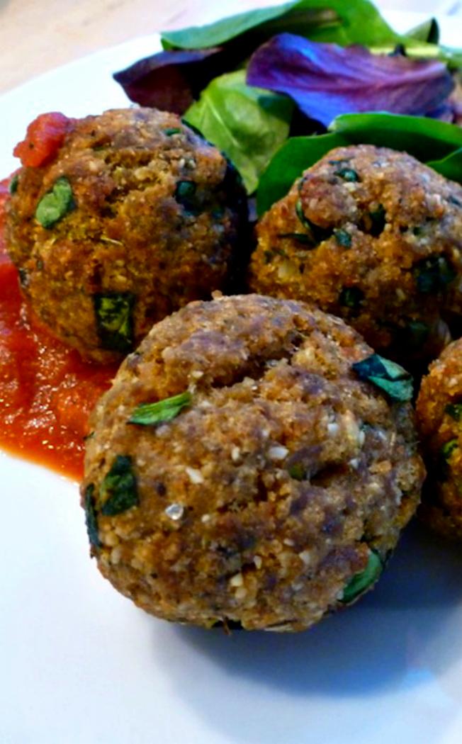 Instant Pot Turkey and Spinach Meatballs Traditional Lunch Once A