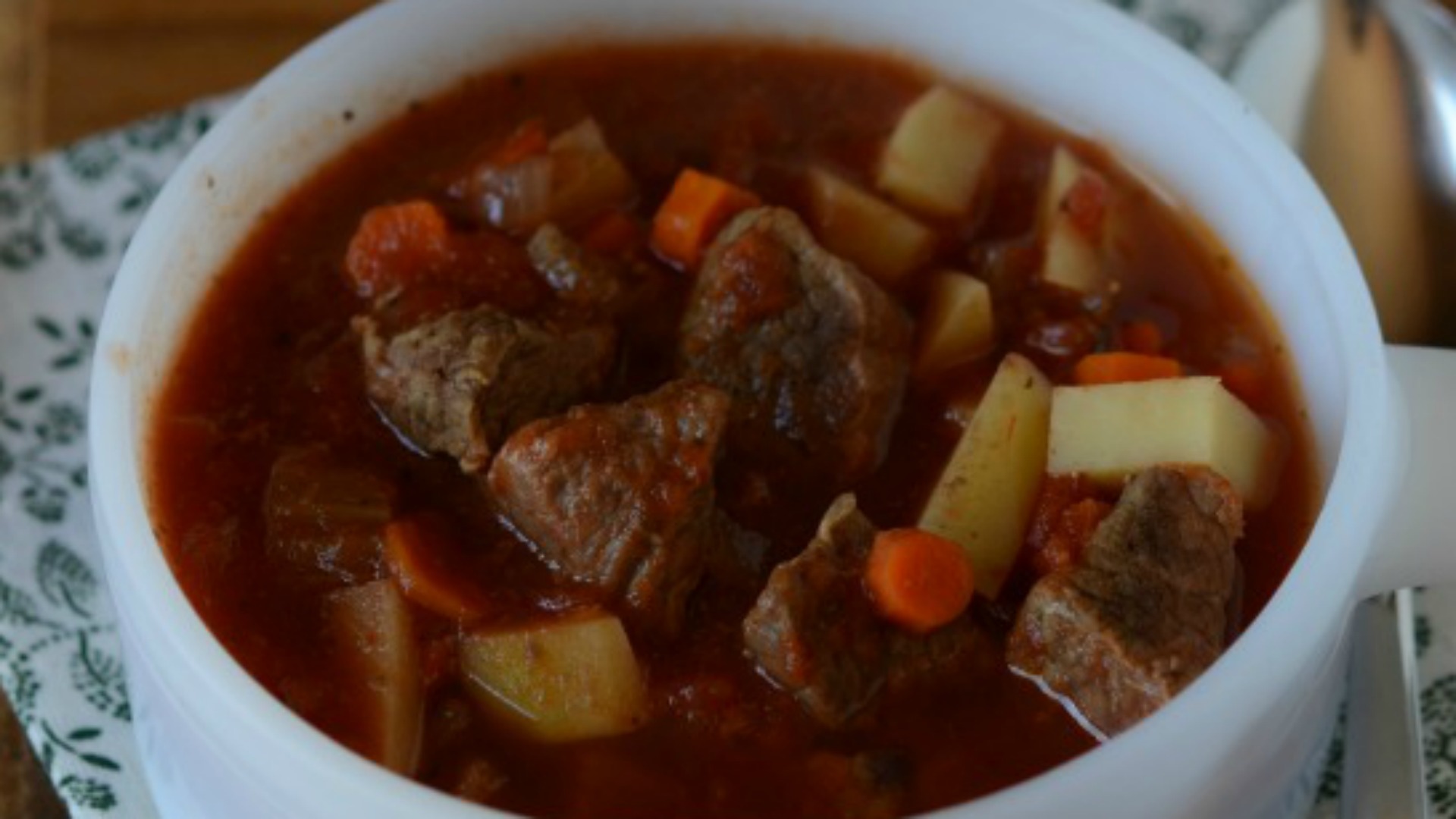 Slow Cooker Hearty Beef Stew Dump and Go Dinner Once A Month Meals