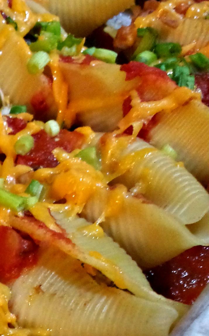 Instant Pot Taco Stuffed Pasta Shells Traditional Ready to Eat