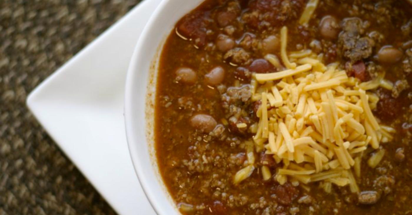 Super Bowl Chili - Lunch | Once A Month Meals