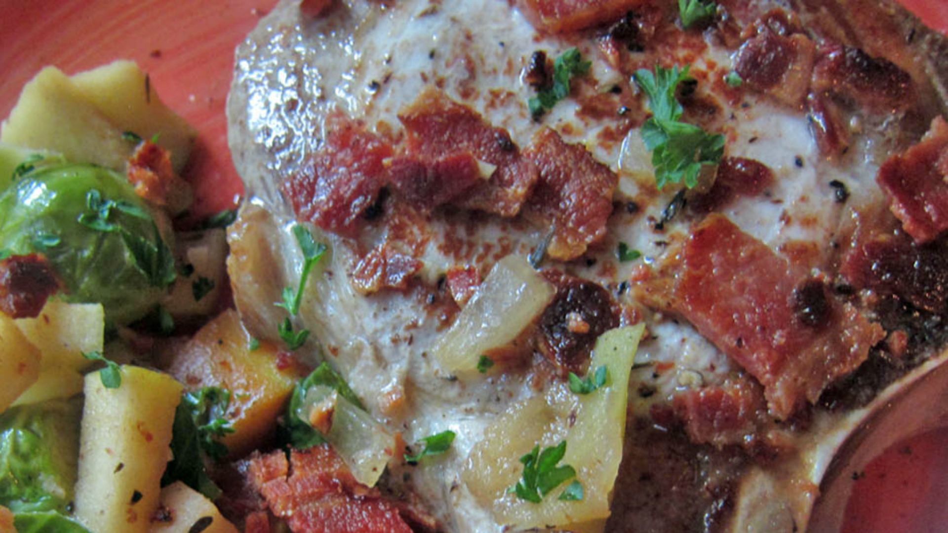 Sweet and Savory Pork Skillet with Apples | Once A Month Meals