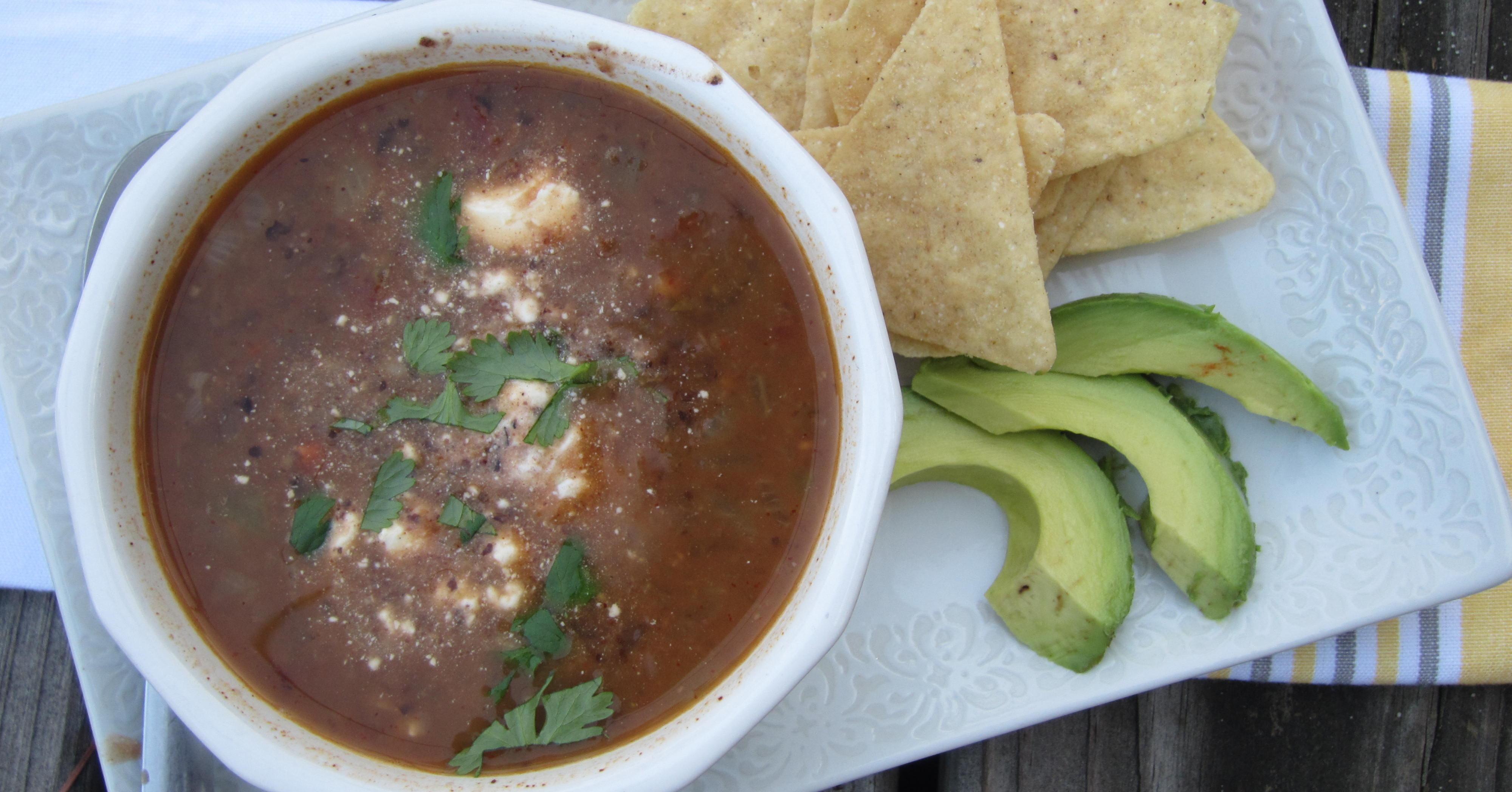 Simple Black Bean Soup Ready To Eat Dinner Once A Month Meals Simple black bean soup ready to eat dinner once a month meals