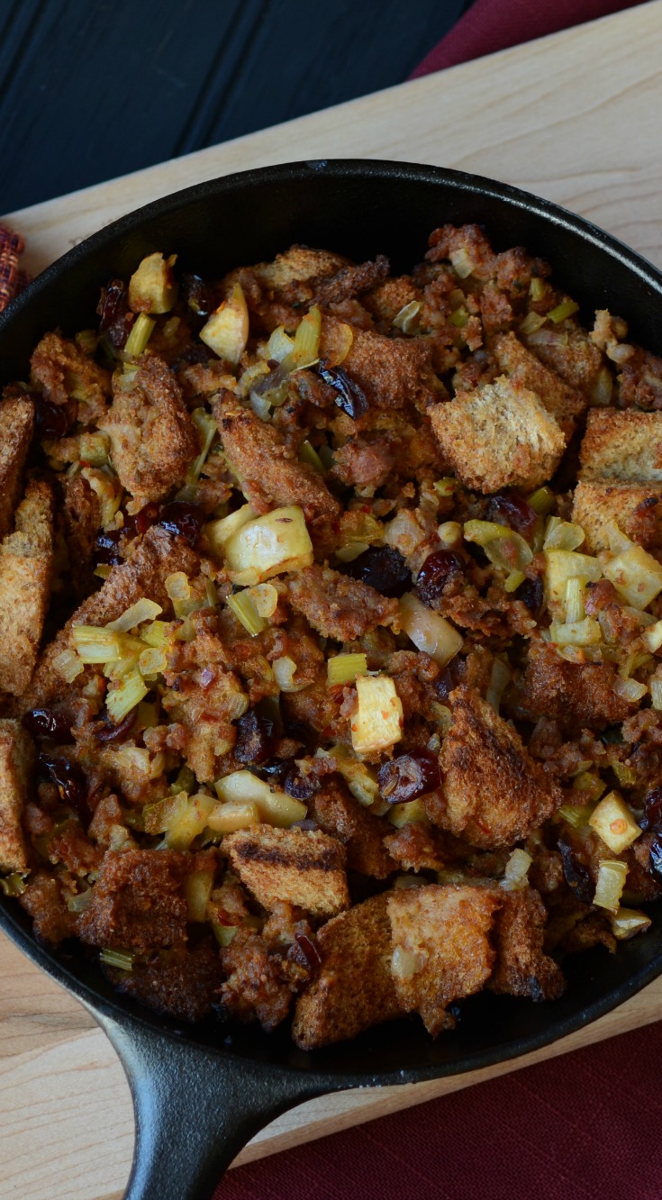 Sausage and Apple Stuffing Once A Month Meals