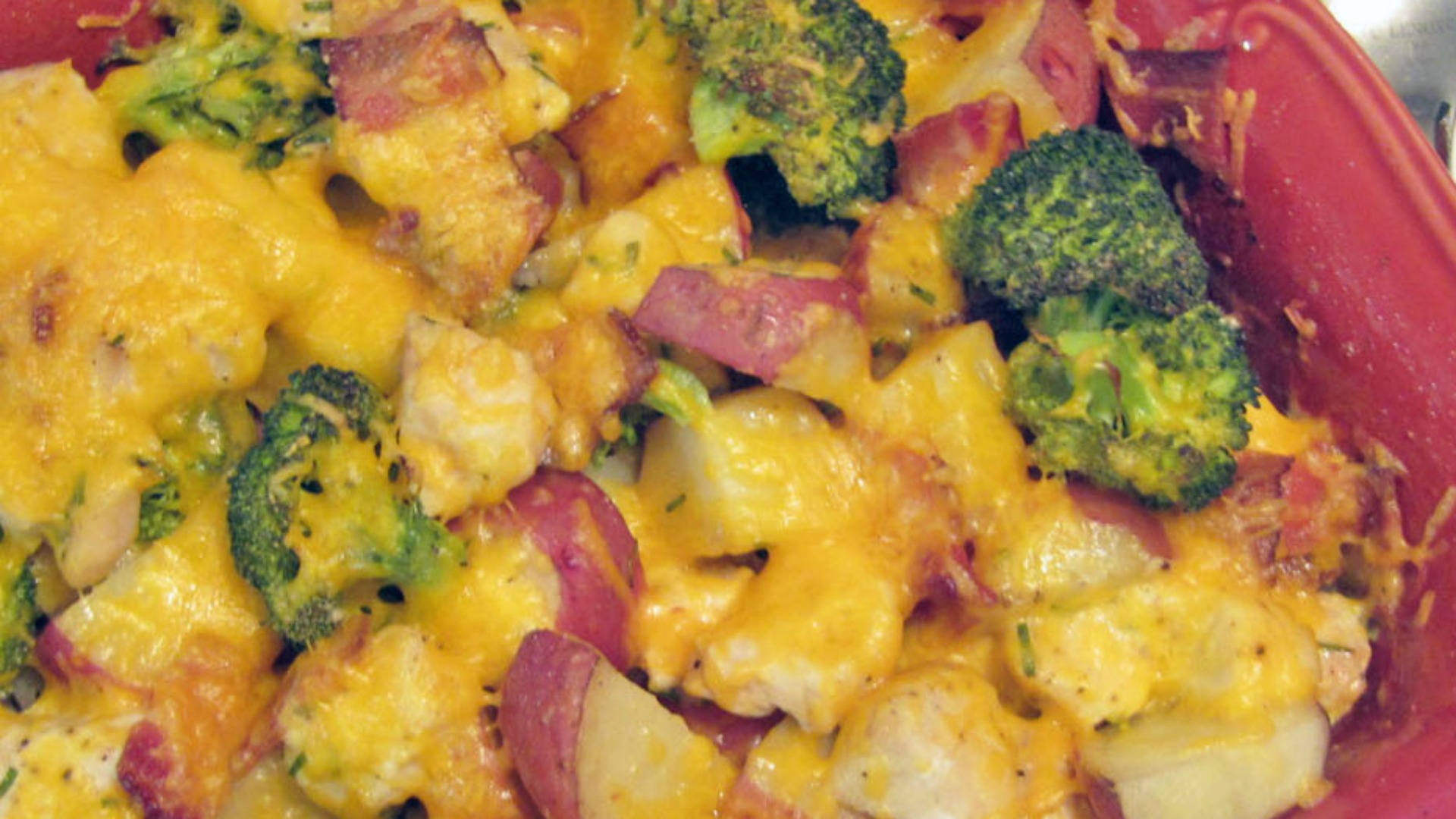 Chicken Potato Bake with Bacon - Dump and Go Dinner | Once A Month Meals