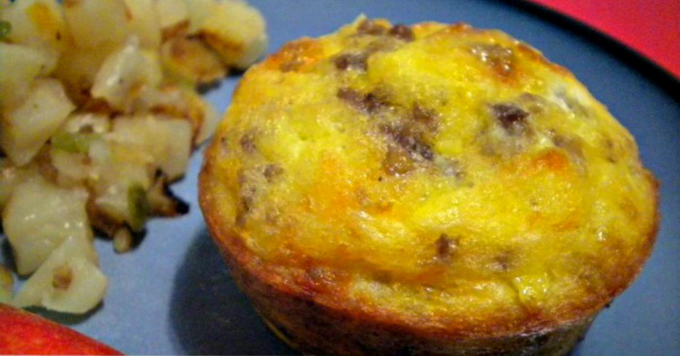 Gluten Free Dairy Free Sausage Egg Casserole | Once A Month Meals
