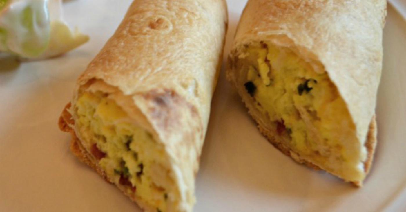 Bacon and Egg Taquitos | Once A Month Meals