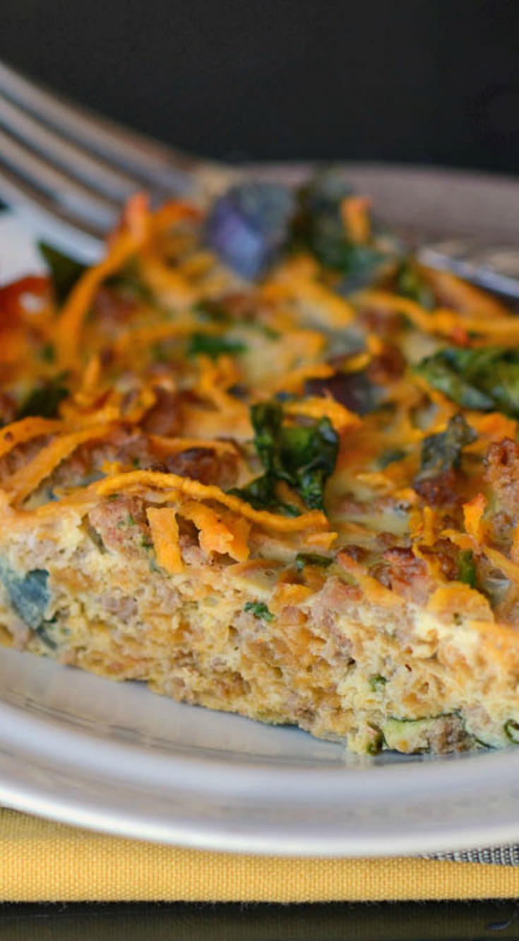 Sweet Potato Sausage Breakfast Casserole Once A Month Meals