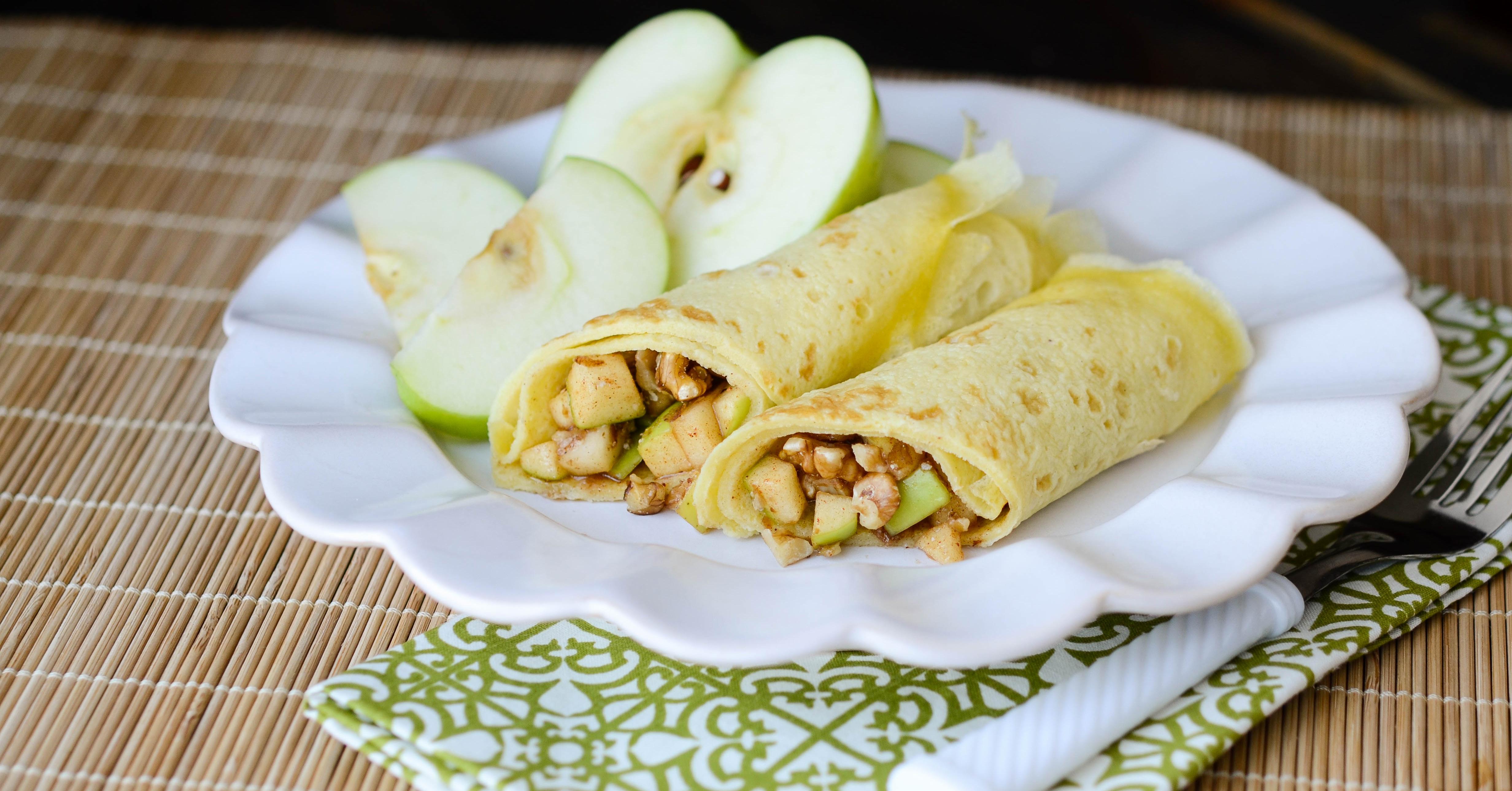 Apple Pecan Crepes | Once A Month Meals