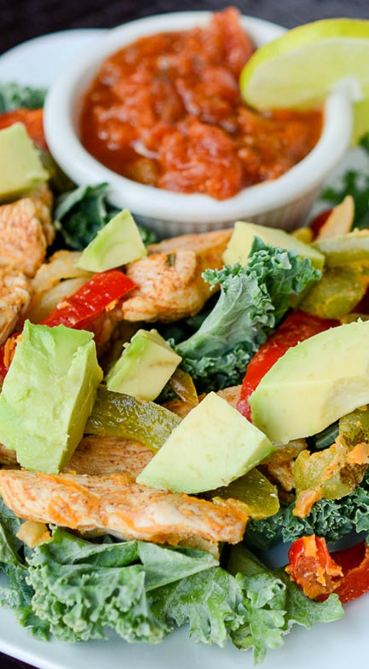 Fajita Salad Lunch Version Once A Month Meals