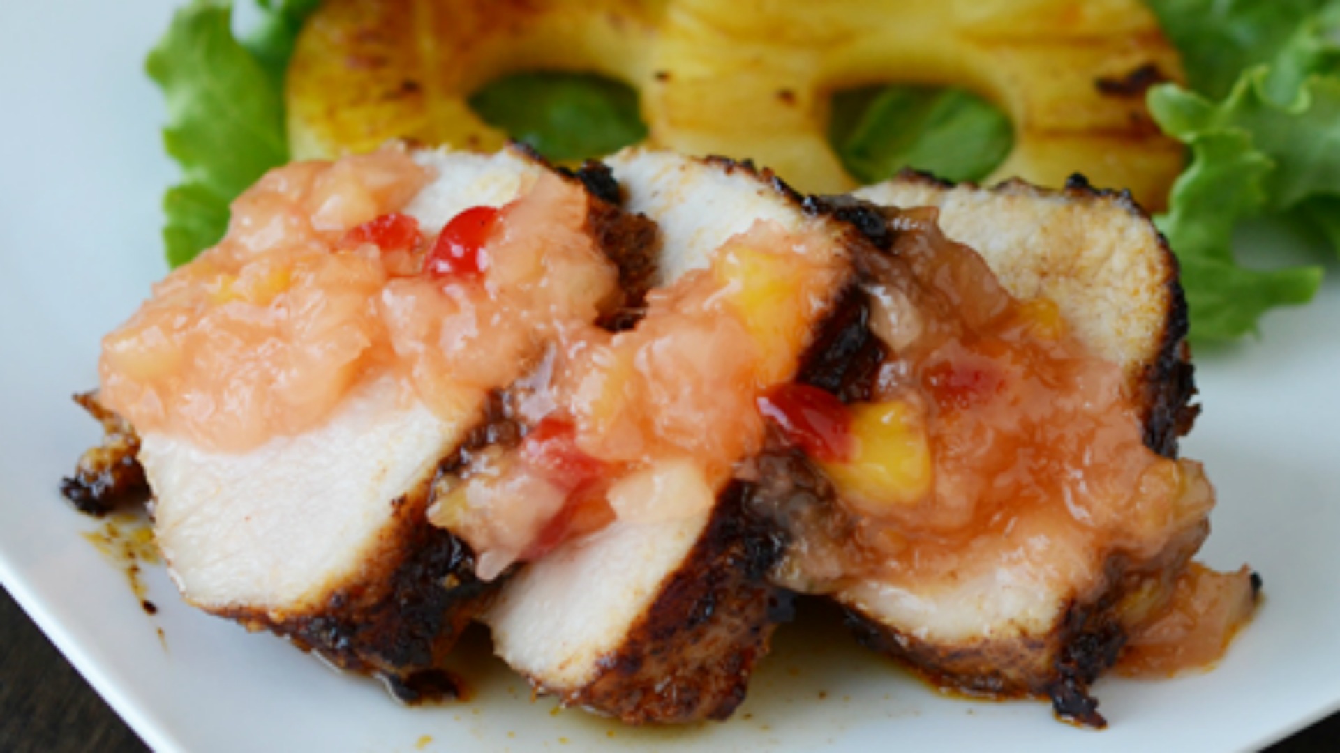 Spicy Pork Loin with Pineapple Upside Down Jam Dump and Go Dinner