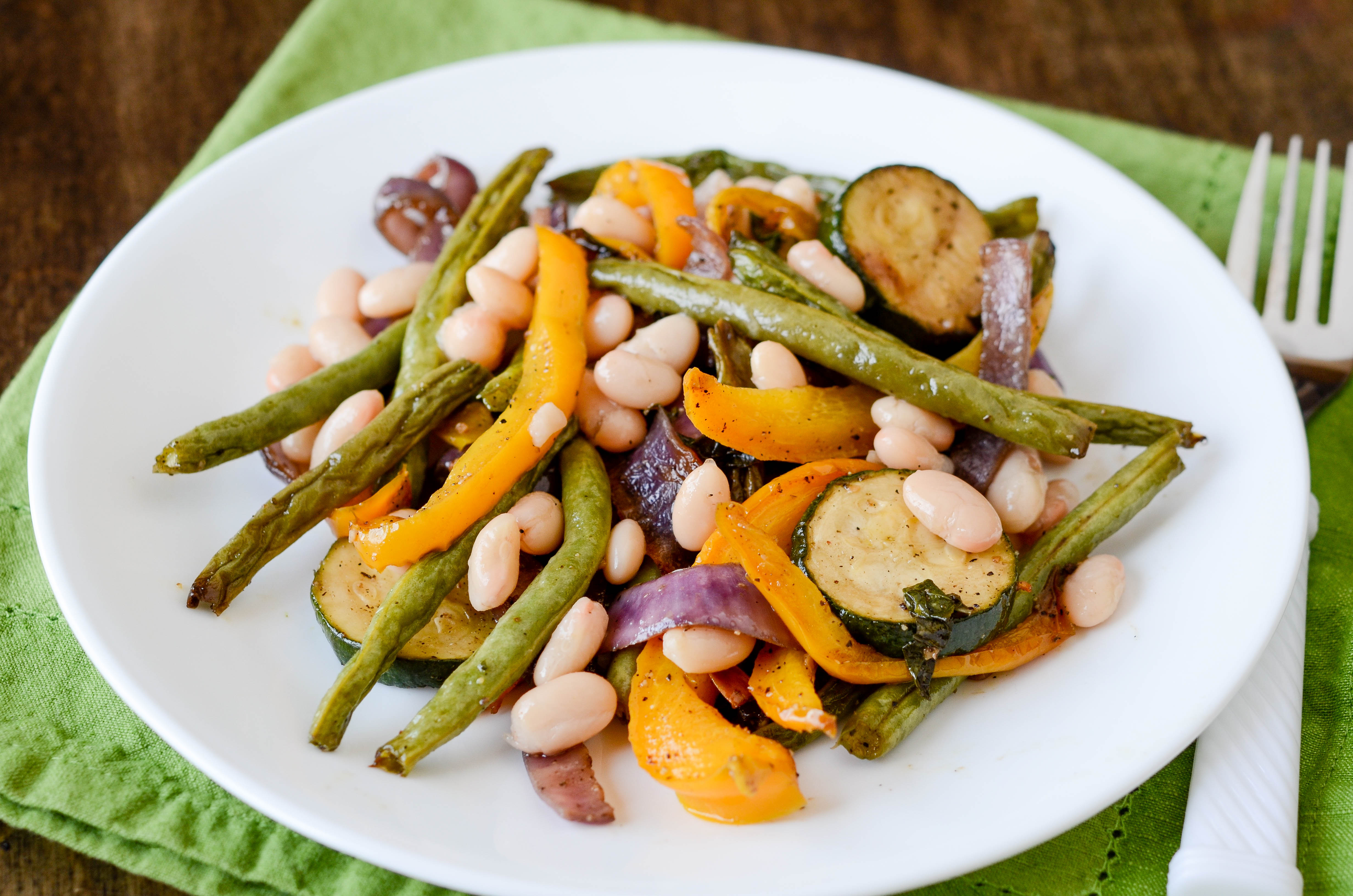Balsamic Grilled Veggies - Dump and Go Dinner
