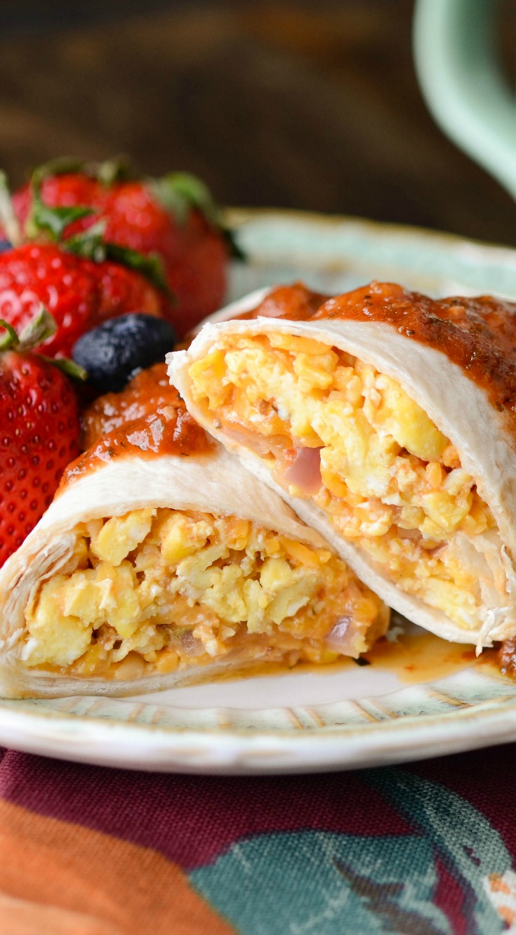 BBQ Breakfast Burrito Once A Month Meals
