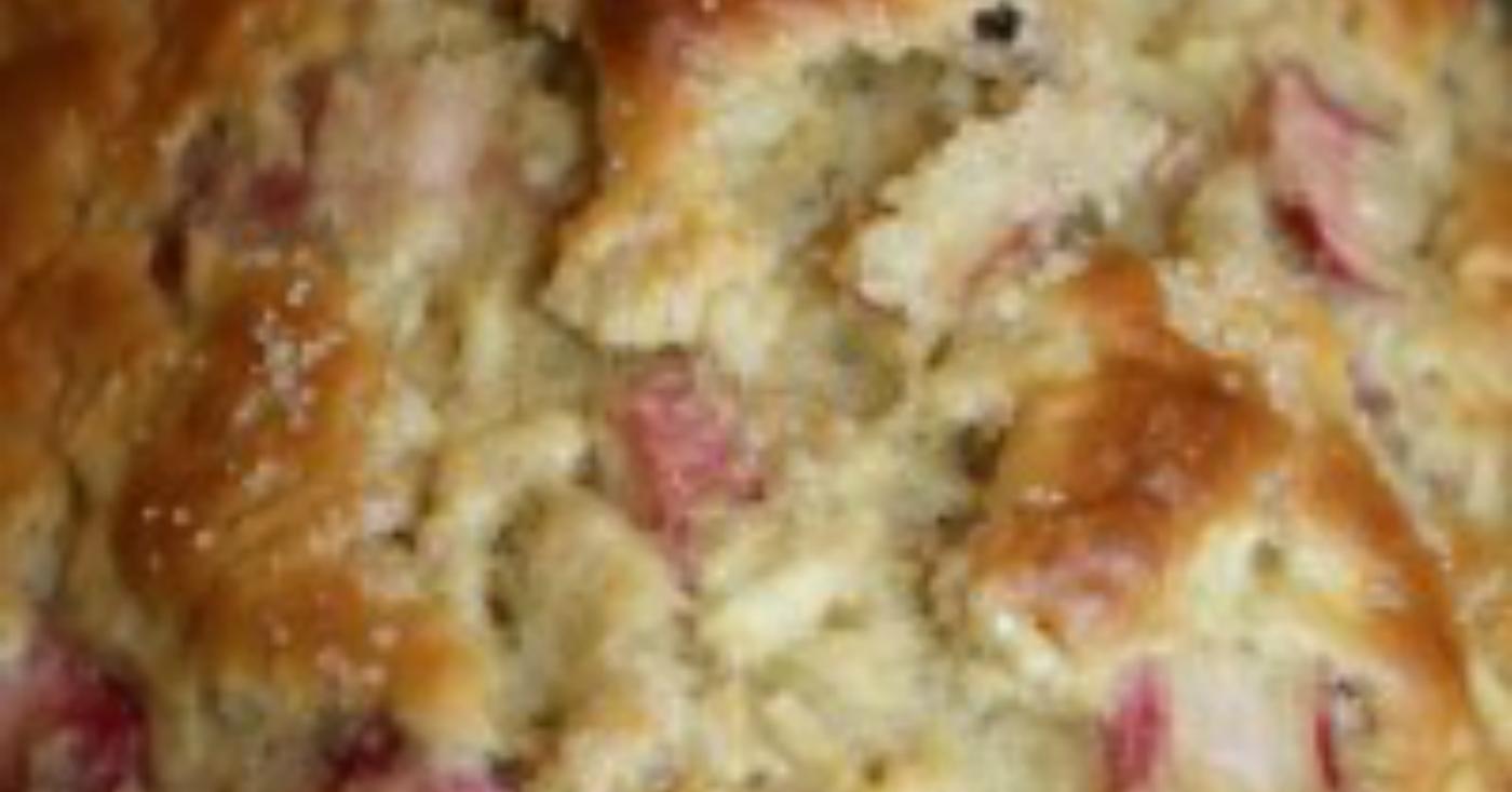 Rhubarb Apple Loaf