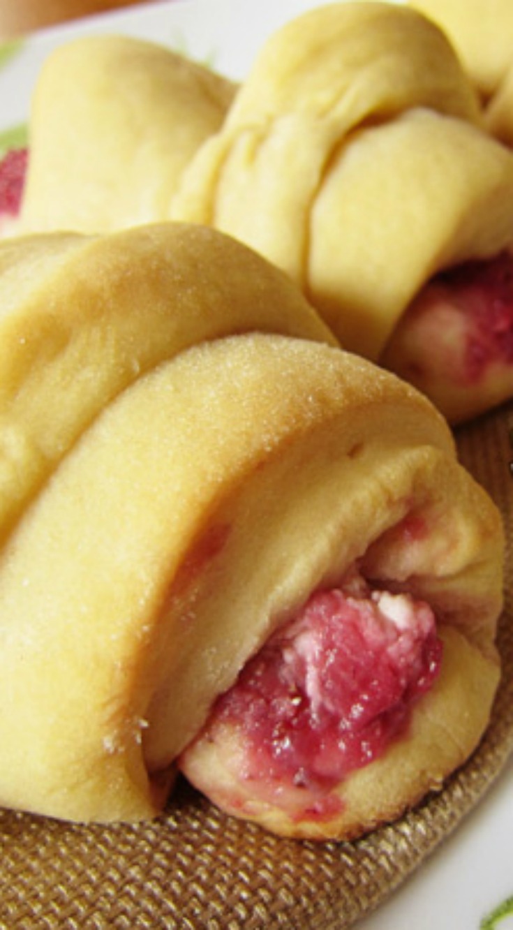 Strawberries and Cream Breakfast Rolls Once A Month Meals