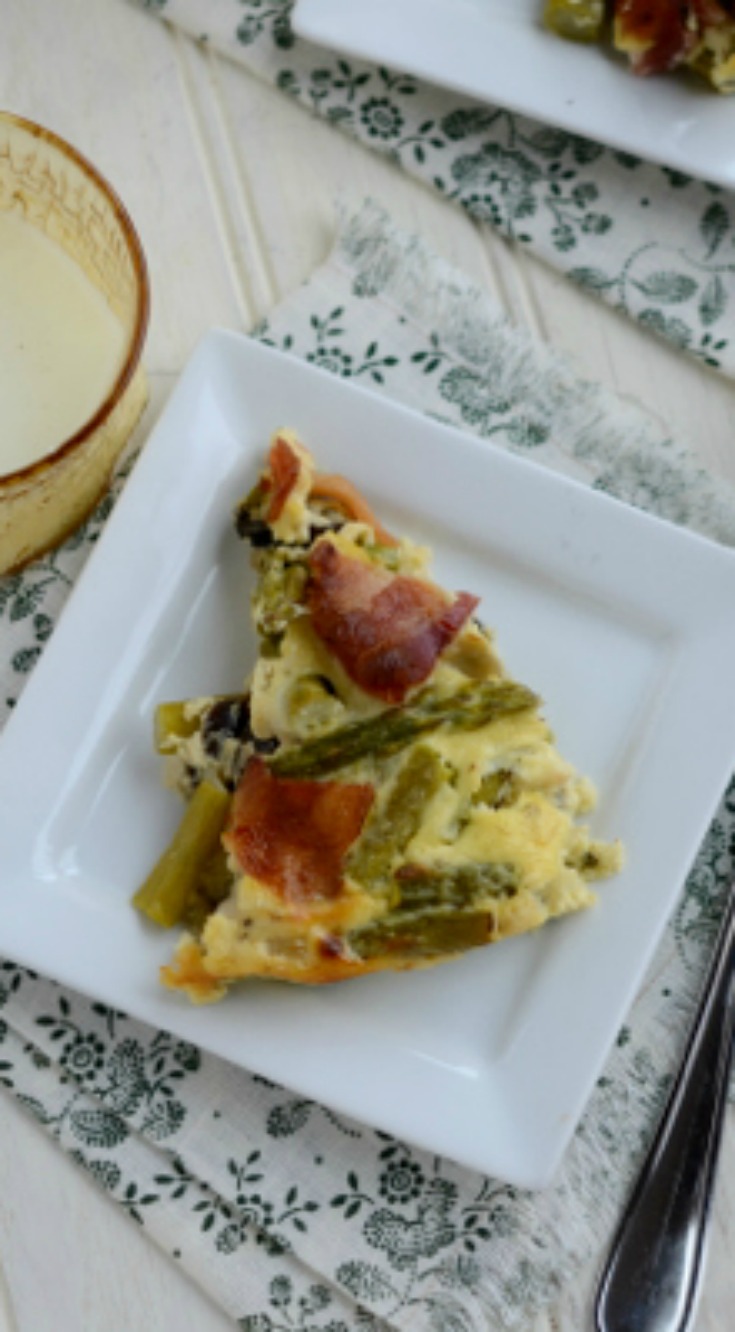 Asparagus and Bacon Quiche Once A Month Meals