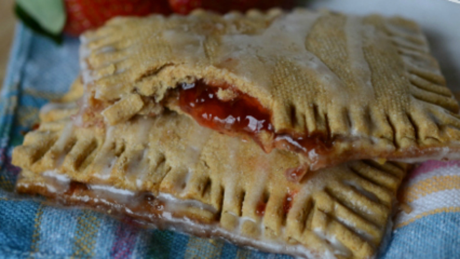 Gluten Free Dairy Free Homemade Strawberry Pop Tarts | Once A Month Meals