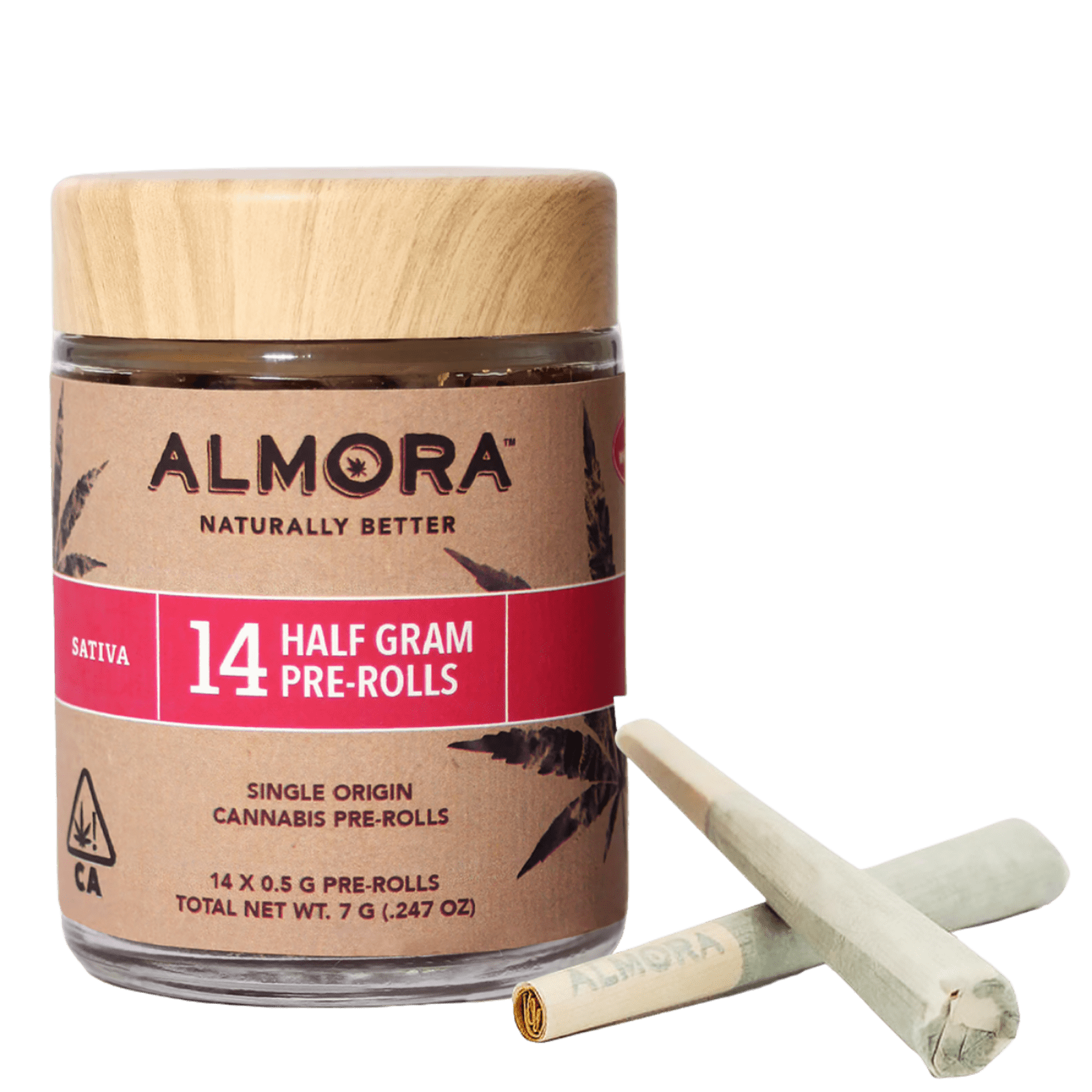Orange Skunk (S) | 0.5g 14pk Pre Rolls | Almora Farms