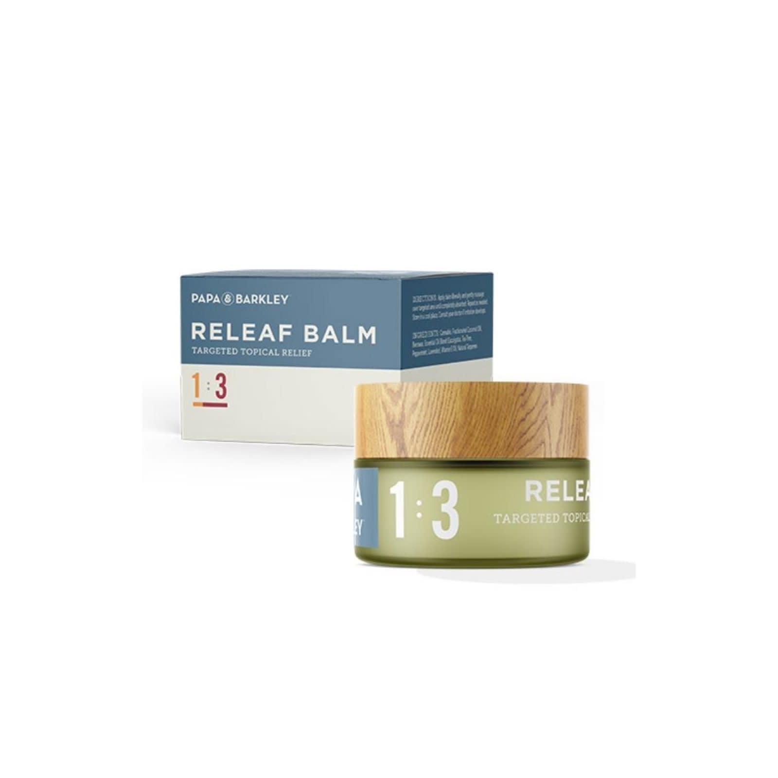 Releaf Balm | 1:3 CBD:THC (5ml) | Papa & Barkley