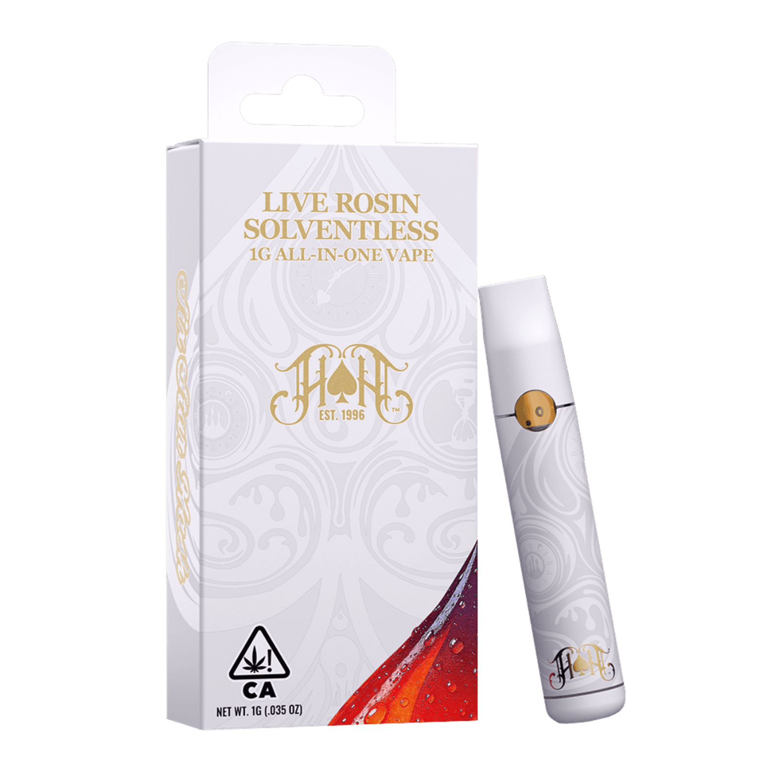 Mulberry Rose (I) | Huckleberry Hills Farms 1g Live Rosin AIO Vape | Heavy Hitters