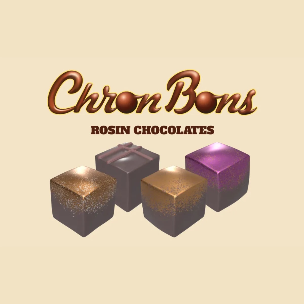 S'mores Chron Bons (Grand Master) (I) | 10mg 2pk Live Rosin Chocolates | Highatus by CBX