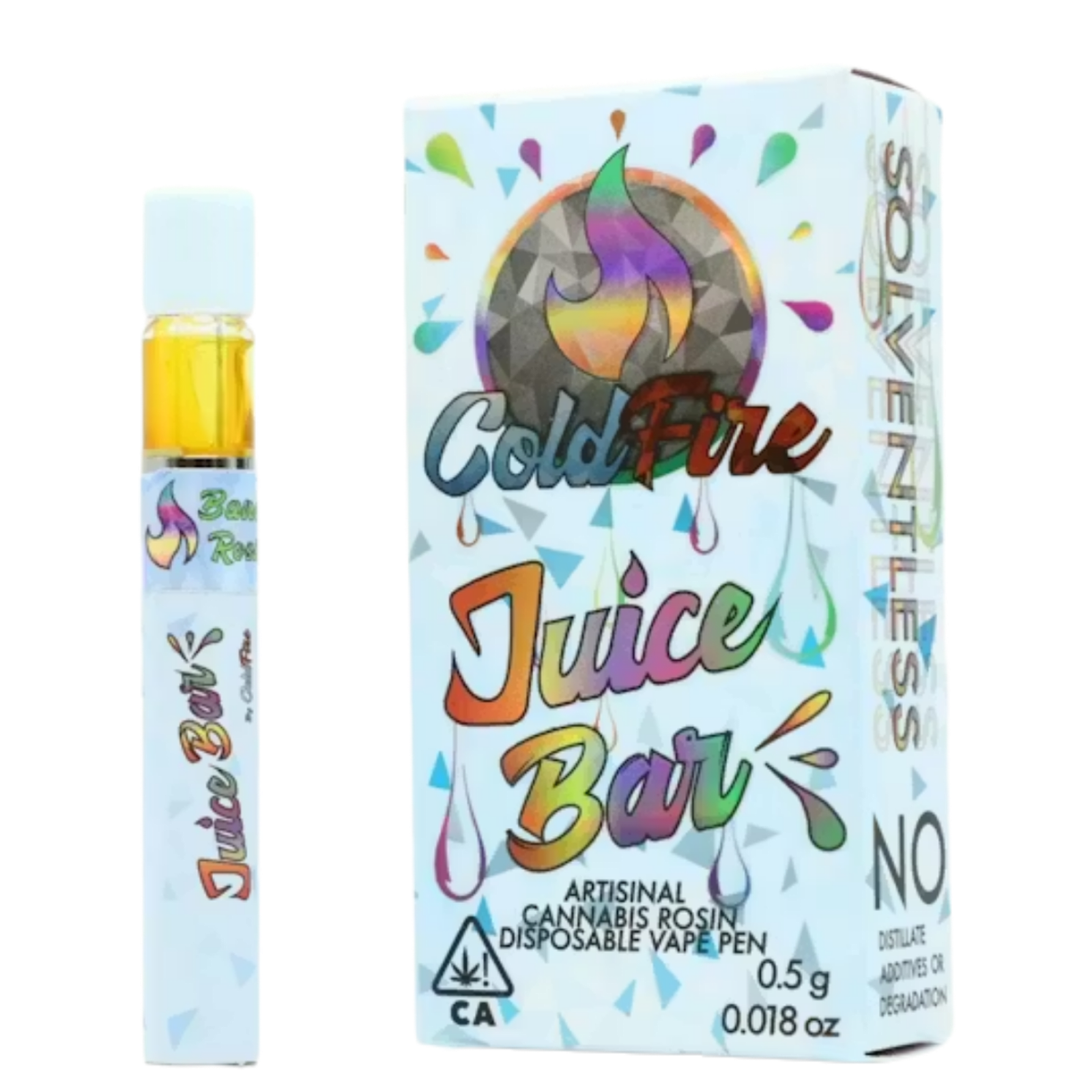 Paradise Rose (H) | .5g Rosin Juice Bar Single Use | ColdFire x Karisma