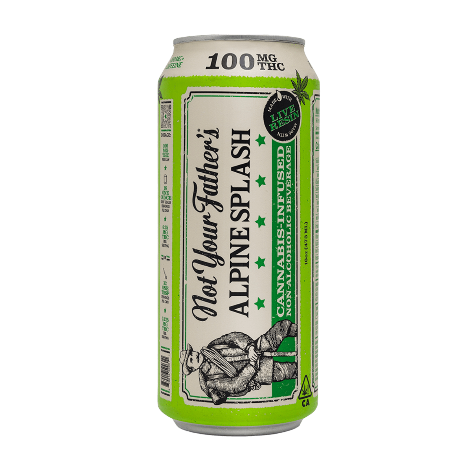 Alpine Splash | 100mg Beverage 16oz | Not Your Father's