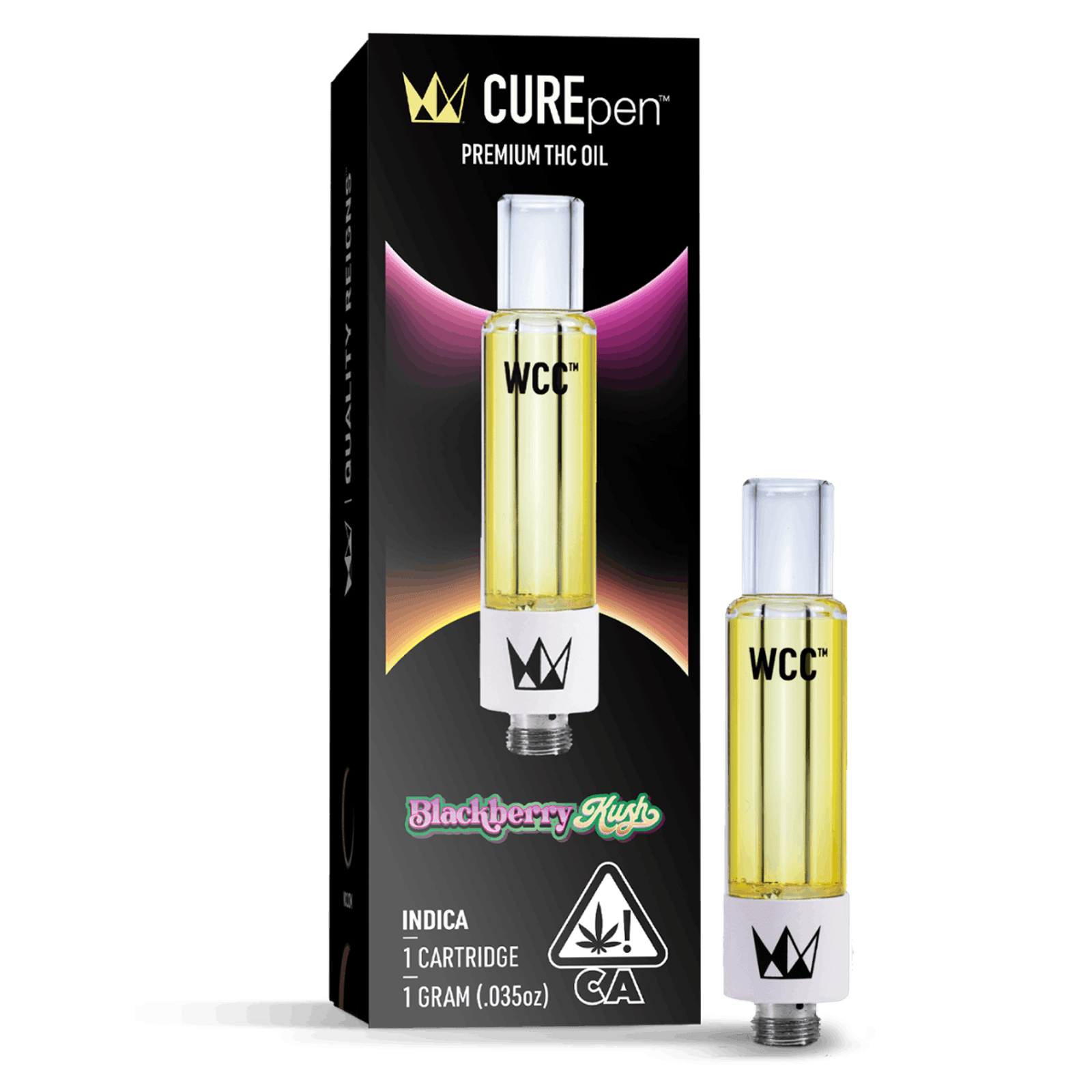 Blackberry Kush (I) | 1g CUREpen Vape Cartridge | West Coast Cure