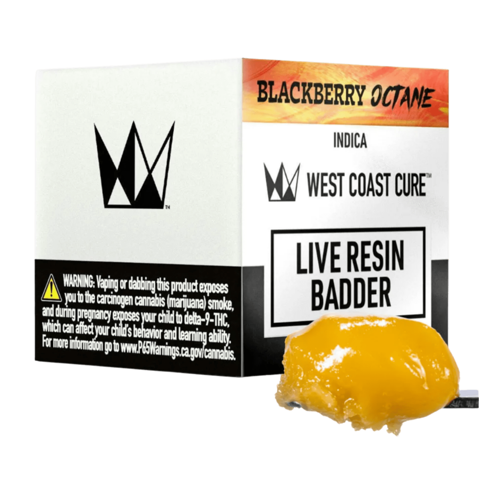 Blackberry Octane (I) | 1g Live Resin Badder | West Coast Cure