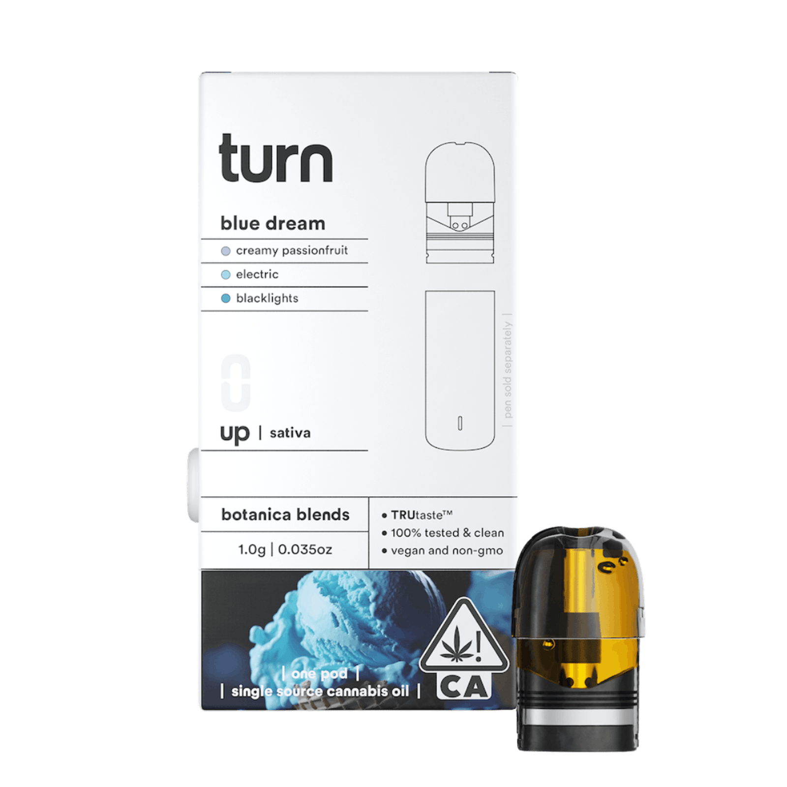 Blue Dream (S) | 1g Botanical Blends POD | Turn