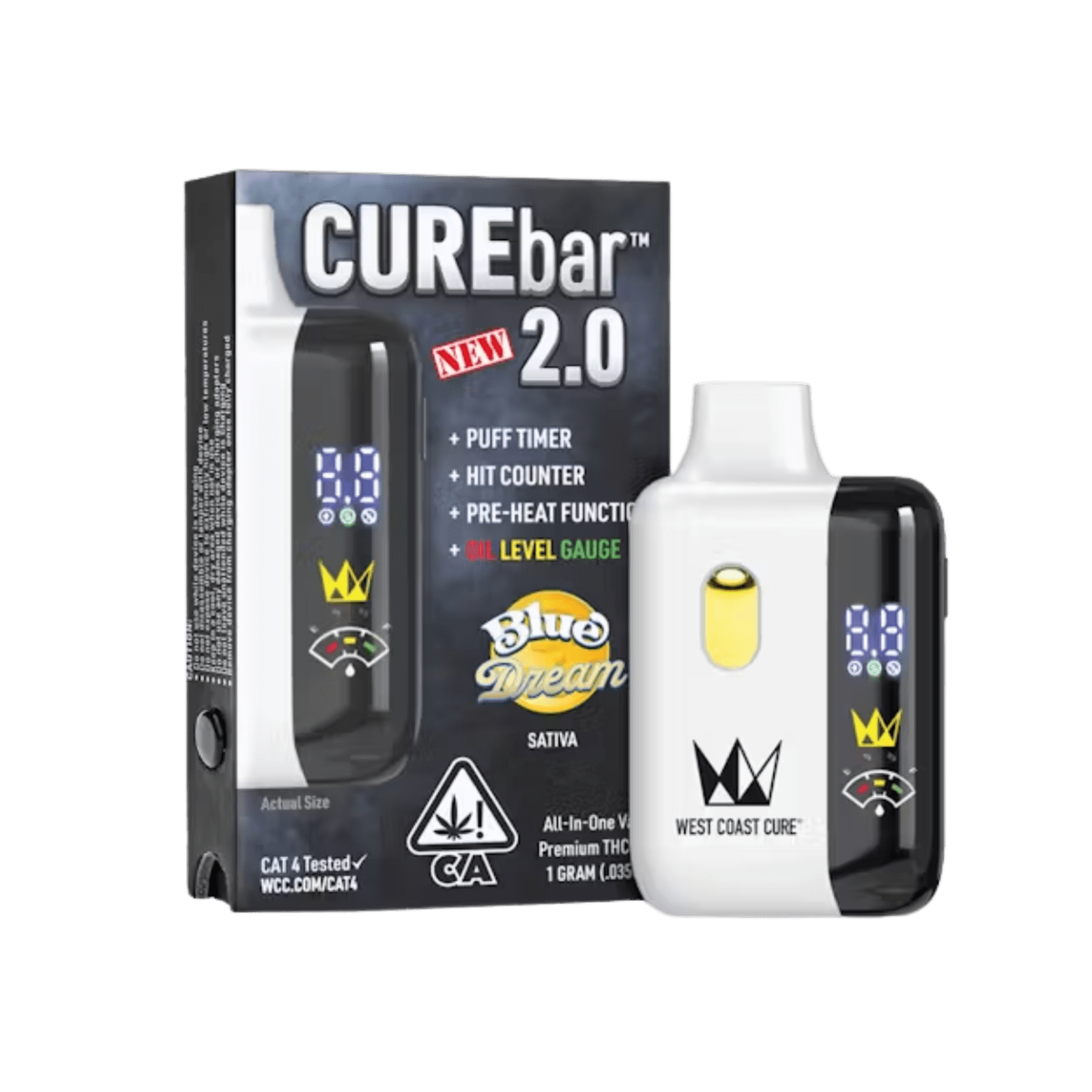 Blue Dream (S) | 1g CUREbar All In One 2.0 | West Coast Cure
