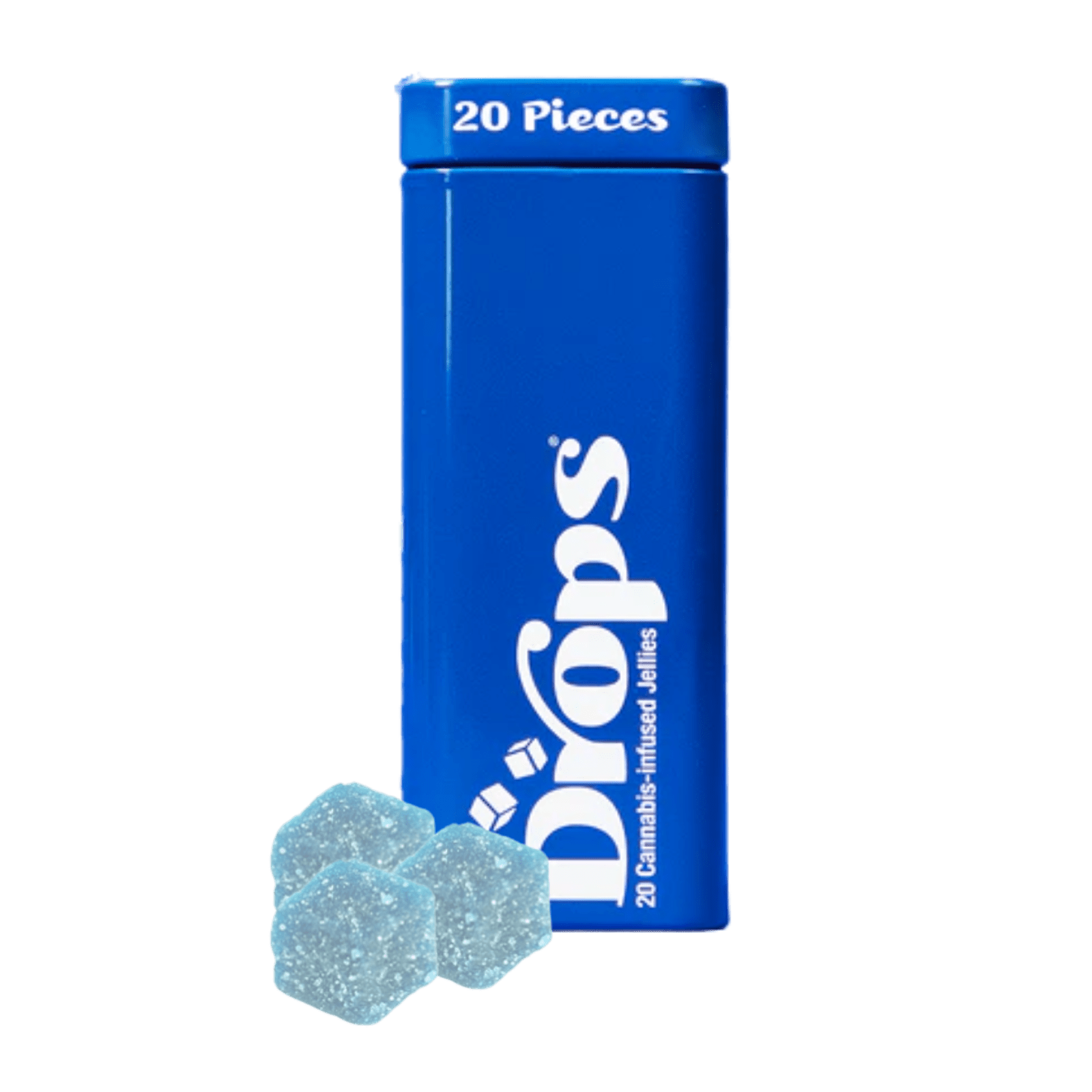 Blueberry (Oreoz) (I) | 20pk 1mg : 2.5mg : 10mg (THC:CBN:CBD) Live Rosin Jellies | Drops