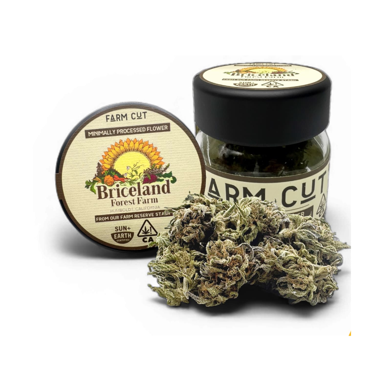 Blueberry Muffin (I) | 7g Sungrown Flower | Briceland Forest Farm