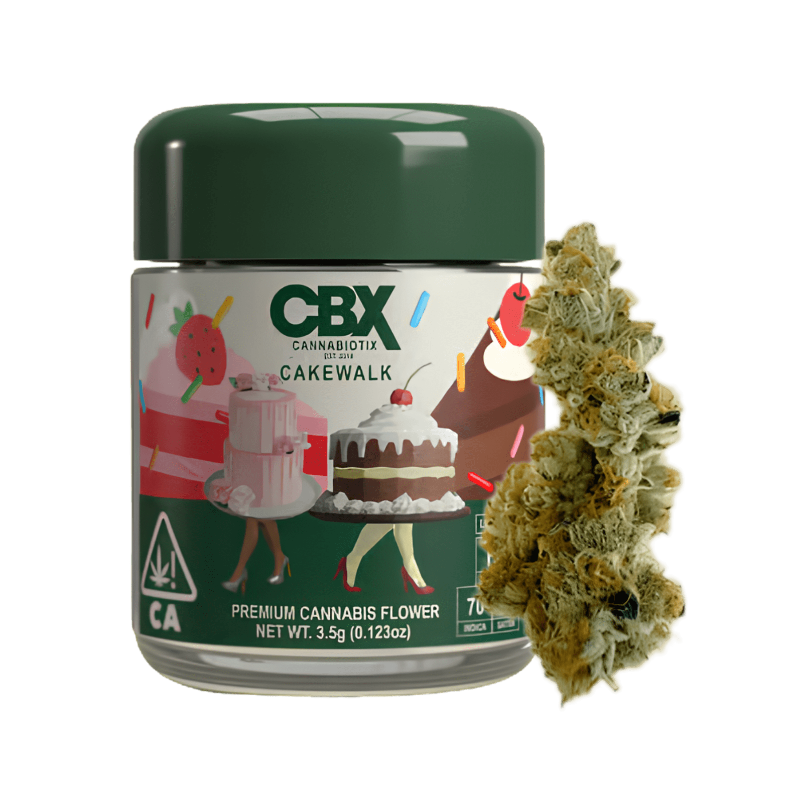 Cakewalk (H) | 3.5g Premium Indoor Flower | CBX