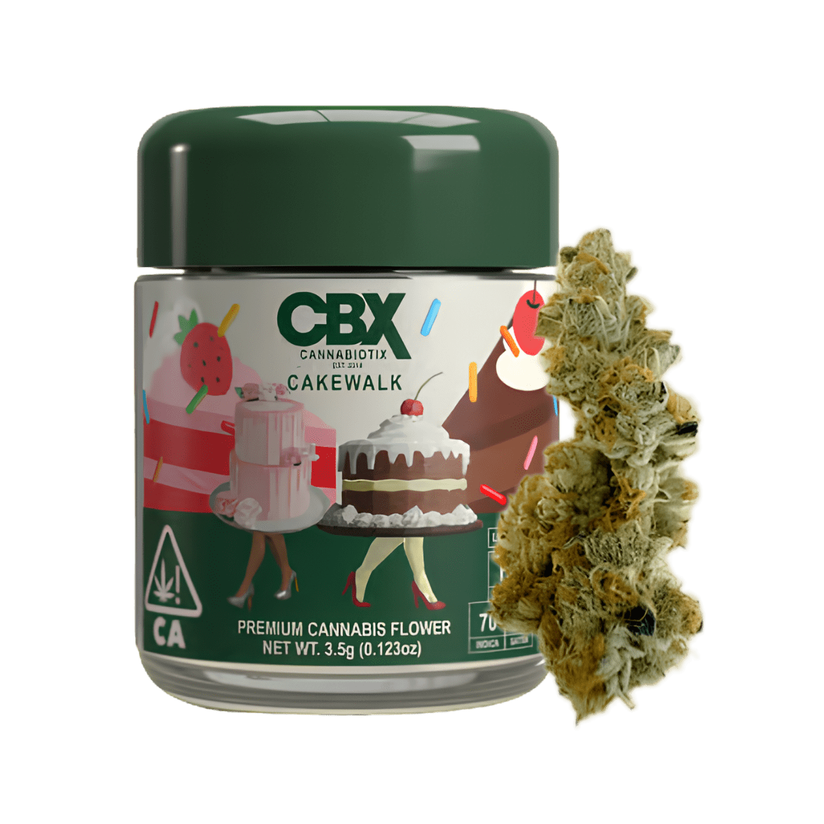 Cakewalk (H) | 3.5g Premium Indoor Flower | CBX