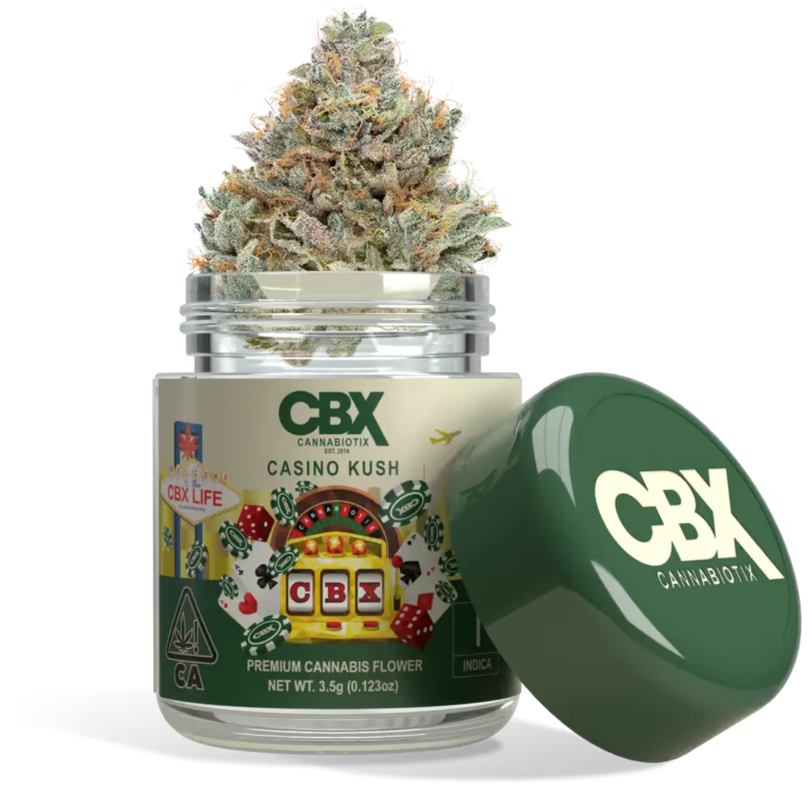 Casino Kush (I) | 3.5g Premium Indoor Flower | CBX