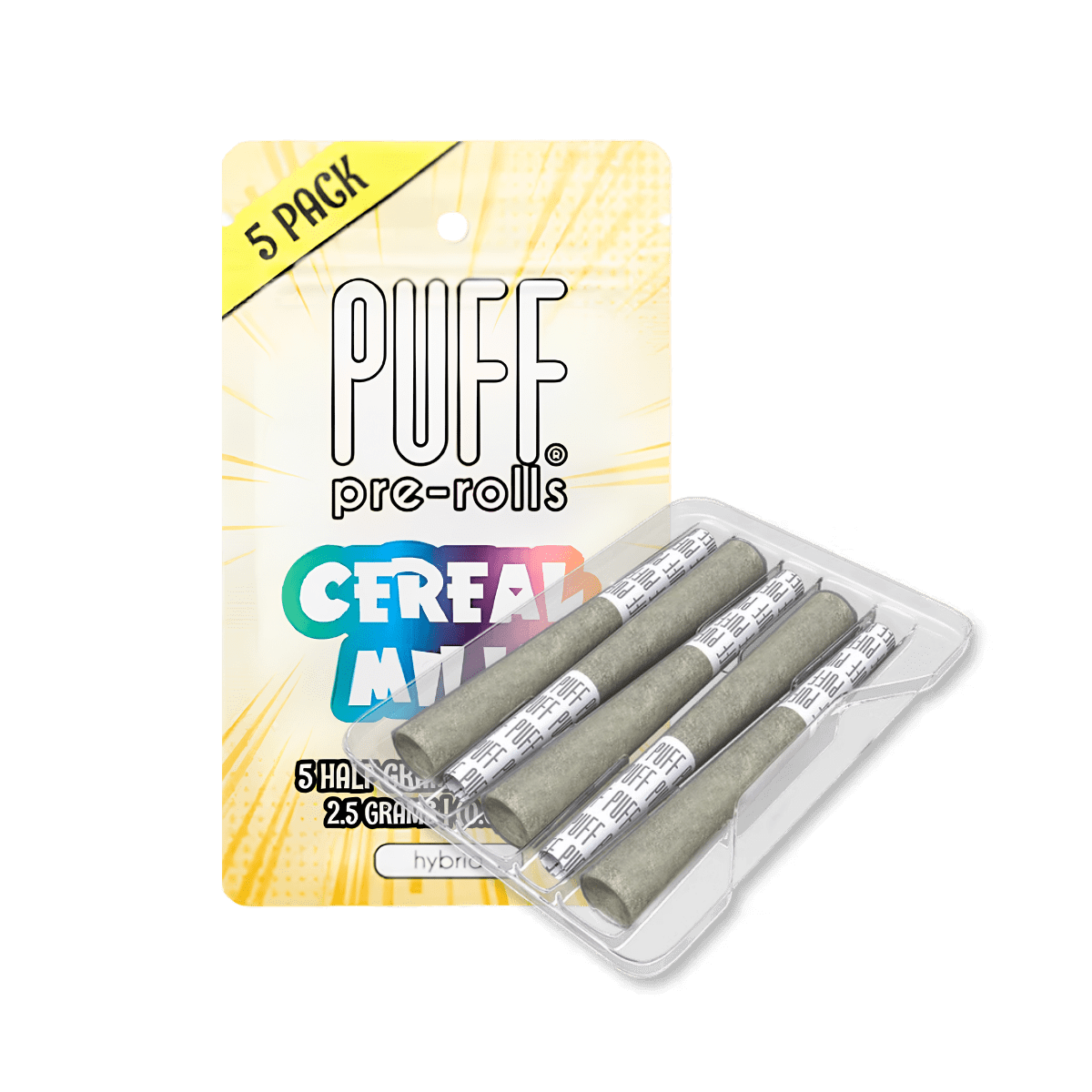 Cereal Milk (H) | .5g 5pk Prerolls | Puff
