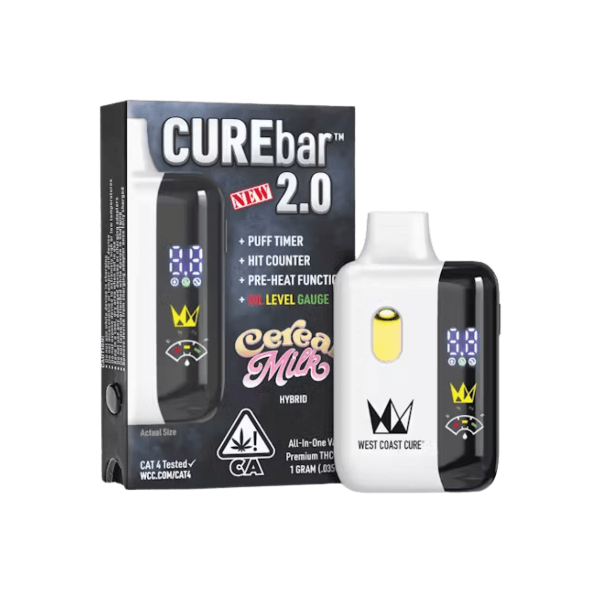 Cereal Milk (H) | 1g CUREbar All In One 2.0 | West Coast Cure