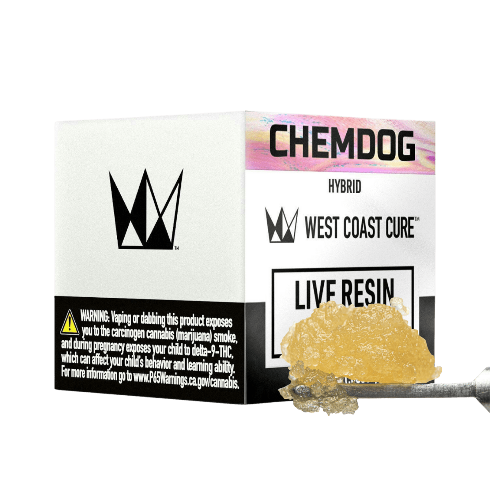 Chemdog (H) | 1g Live Resin Sugar | West Coast Cure