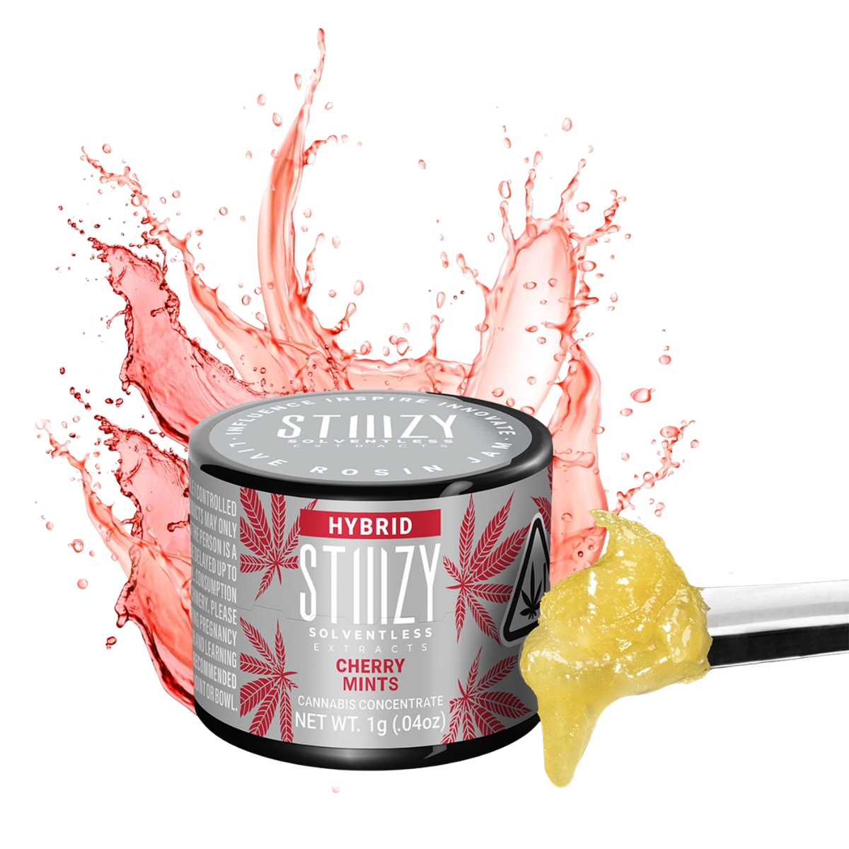 Cherry Mintz | 1g Live Rosin Jam (H) | Stiiizy